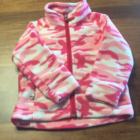 Colombia Pink Camo Fleece 
